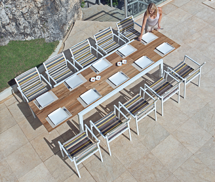 Outdoor furniture setting in Sydney