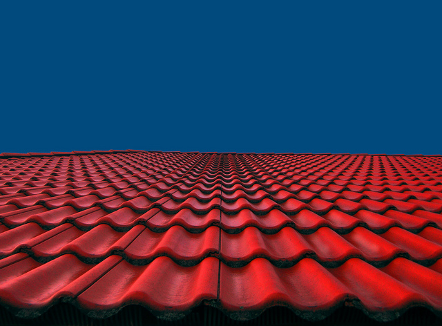 Red Roof Blue Sky