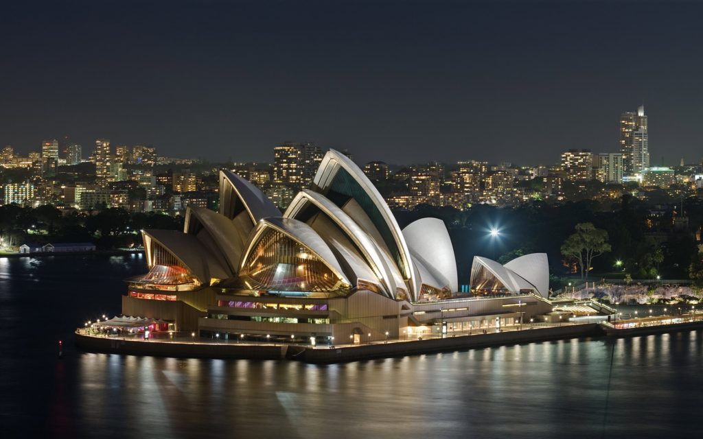 Sydney City At Night
